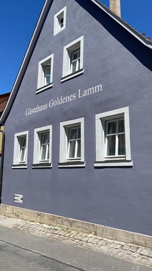 Gaestehaus Goldenes Lamm Rothenburg ob der Tauber Exterior photo